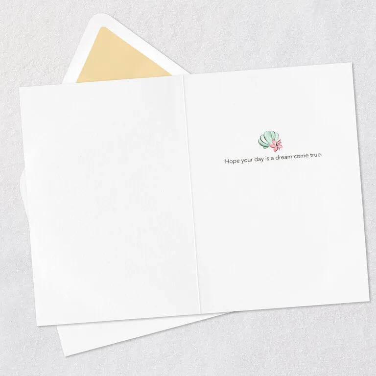 Hallmark Disney The Little Mermaid Ariel Happy Wish Quilled Paper Handmade Card 3 Hallmark Disney The Little Mermaid Ariel Happy Wish Quilled Paper Handmade Card - Image 3