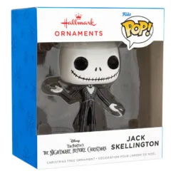 Disney Tim Burton's The Nightmare Before Christmas Jack Skellington Funko POP!® Hallmark Ornament -Hallmark Store Disney Tim Burtons The Nightmare Before Christmas Jack Skellington Funko POP Christmas Ornament 3HCM1114 04