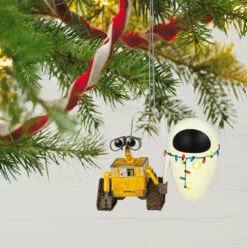 Hallmark Disney/Pixar Wall-E 15th Anniversary Wall-E And Eve Ornament -Hallmark Store DisneyPixar WallE and Eve Keepsake Ornament 2199QXD6609 02