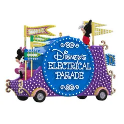 Hallmark Disney Mickey Mouse Disney's Electrical Parade Musical Ornament With Light 11 Hallmark Disney Mickey Mouse Disney's Electrical Parade Musical Ornament With Light -Hallmark Store Disneys Electrical Parade Float Keepsake Ornament 2999QXD6729 06