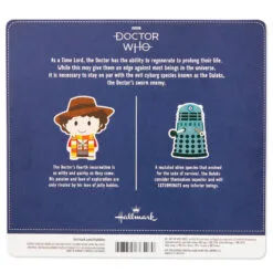Hallmark Itty Bittys® Doctor Who The Fourth Doctor And Dalek Plush, Set Of 2 -Hallmark Store Doctor Who Fourth Doctor and Dalek Plush itty bittys 1KDD2078 04
