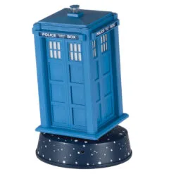 Hallmark Doctor Who 60th Anniversary TARDIS Tabletop Decoration With Light, Sound And Motion 7 Hallmark Doctor Who 60th Anniversary TARDIS Tabletop Decoration With Light, Sound And Motion -Hallmark Store Doctor Who TARDIS Keepsake Decoration 1QFM3949 06