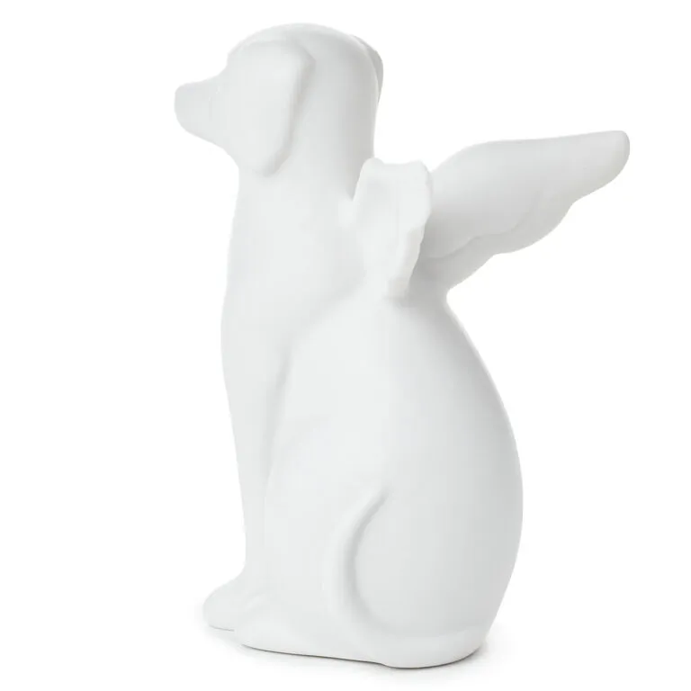 Hallmark Dog Angel Figurine Pet Memorial Gift, 4.25" 2 Hallmark Dog Angel Figurine Pet Memorial Gift, 4.25" - Image 2