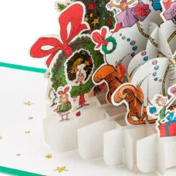 Hallmark Dr. Seuss™ How The Grinch Stole Christmas!™ Wreath 3D Pop-Up Christmas Card 12 Hallmark Dr. Seuss™ How The Grinch Stole Christmas!™ Wreath 3D Pop-Up Christmas Card -Hallmark Store Dr. Seuss Grinch 3D PopUp Christmas Card 1499IXC7132 03
