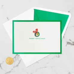 Hallmark Dr. Seuss™ How The Grinch Stole Christmas!™ Wreath 3D Pop-Up Christmas Card 15 Hallmark Dr. Seuss™ How The Grinch Stole Christmas!™ Wreath 3D Pop-Up Christmas Card -Hallmark Store Dr. Seuss Grinch 3D PopUp Christmas Card 1499IXC7132 06