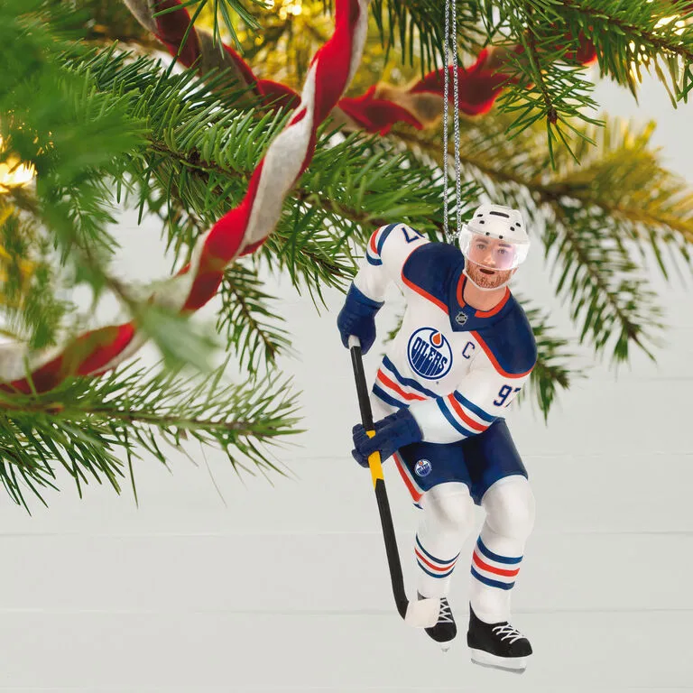 Hallmark NHL® Edmonton Oilers® Connor McDavid Ornament 2 Hallmark NHL® Edmonton Oilers® Connor McDavid Ornament - Image 2