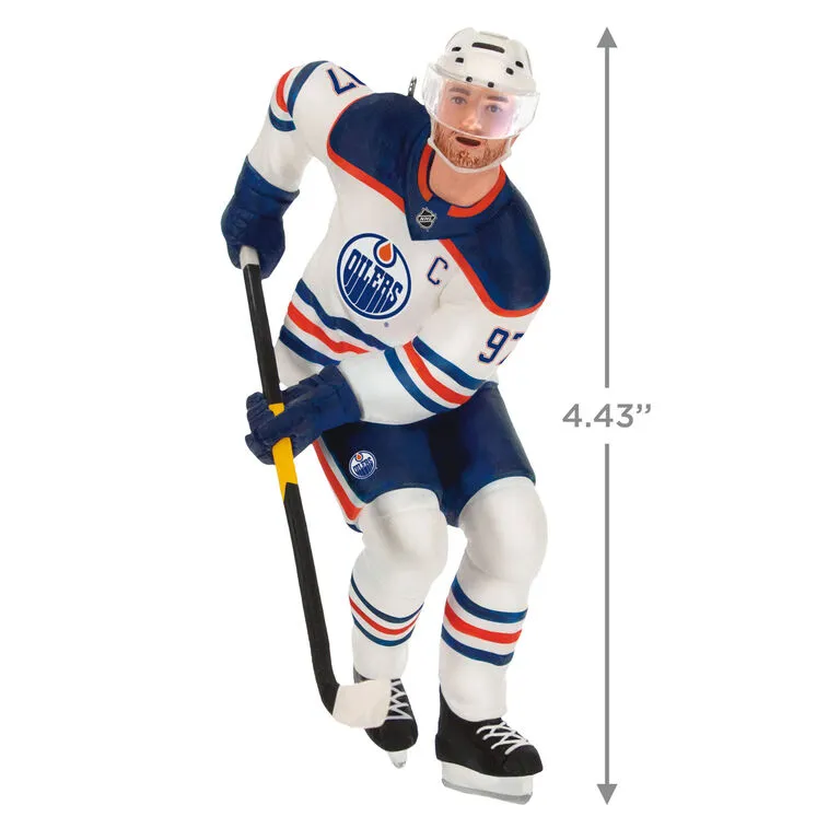 Hallmark NHL® Edmonton Oilers® Connor McDavid Ornament 3 Hallmark NHL® Edmonton Oilers® Connor McDavid Ornament - Image 3