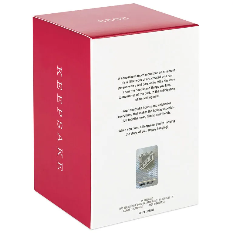 Hallmark NHL® Edmonton Oilers® Connor McDavid Ornament 5 Hallmark NHL® Edmonton Oilers® Connor McDavid Ornament - Image 5