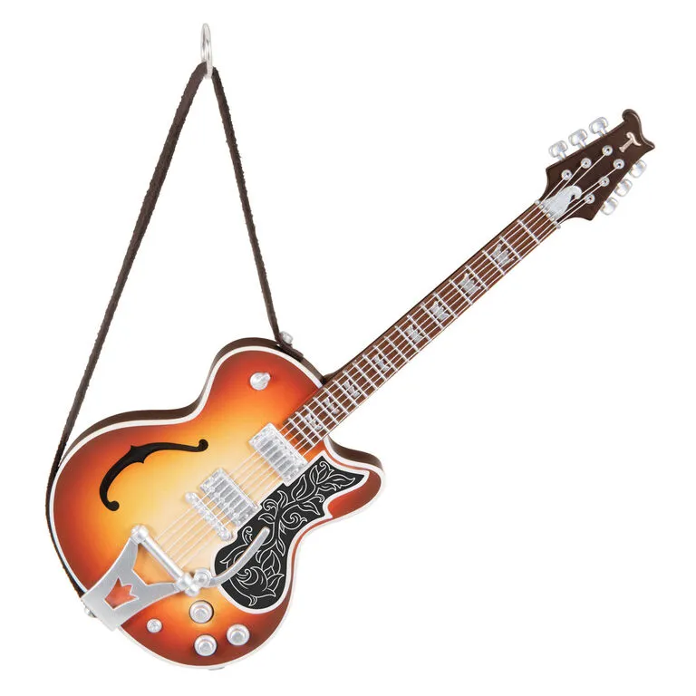 Hallmark Lookin' Out My Back Door Guitar Musical Ornament 1 Hallmark Lookin' Out My Back Door Guitar Musical Ornament