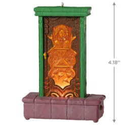 Hallmark Disney Encanto We Don't Talk About Bruno Musical Ornament With Light -Hallmark Store Encanto Brunos Door Keepsake Ornament 2499QXD6639 03