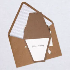 Hallmark Flower Bouquet Beautiful Day Birthday Card -Hallmark Store Floral Bouquet Displayable Birthday Card 1299LAD9483 03