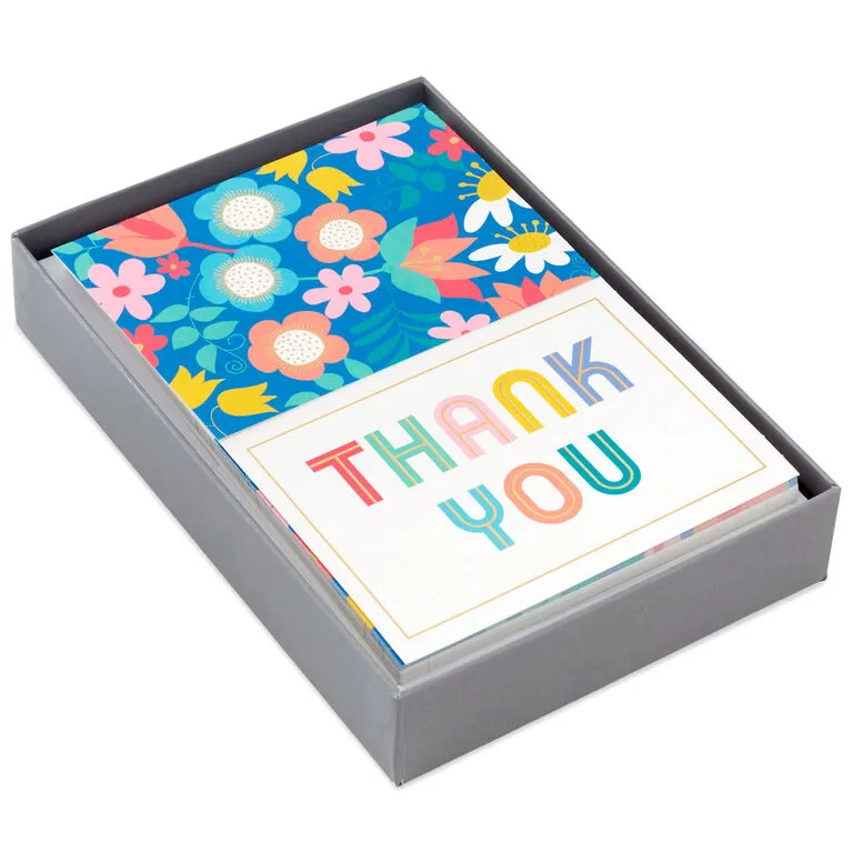 Hallmark Floral And Lettering Bulk Blank Note Cards, Pack Of 50 1 Hallmark Floral And Lettering Bulk Blank Note Cards, Pack Of 50