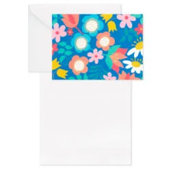 Hallmark Floral And Lettering Bulk Blank Note Cards, Pack Of 50 9 Hallmark Floral And Lettering Bulk Blank Note Cards, Pack Of 50 -Hallmark Store Floral and Lettering Bulk Blank Note Cards Assortment 1399WTU1087 03