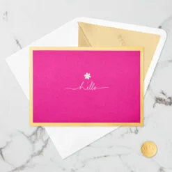 Hallmark Happy Thoughts Flower Bouquet 3D Pop-Up Thinking Of You Card -Hallmark Store Flower Bouquet 3D PopUp Thinking of You Card 1299LAD9644 06