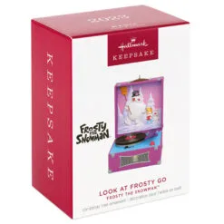 Hallmark Frosty The Snowman™ Look At Frosty Go Ornament With Light And Sound -Hallmark Store Frosty the Snowman Record Player Keepsake Ornament 2499QXI6279 04