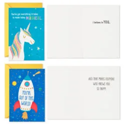Hallmark Fun Kids Assortment Encouragement Cards, Pack Of 36 12 Hallmark Fun Kids Assortment Encouragement Cards, Pack Of 36 -Hallmark Store Fun Kids Assortment Encouragement Cards 5STZ1140 05