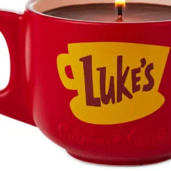 Hallmark Gilmore Girls Coffee-Scented Luke's Diner Mug Candle -Hallmark Store Gilmore Girls CoffeeScented Candle in Lukes Diner Mug 1PCL1012 04