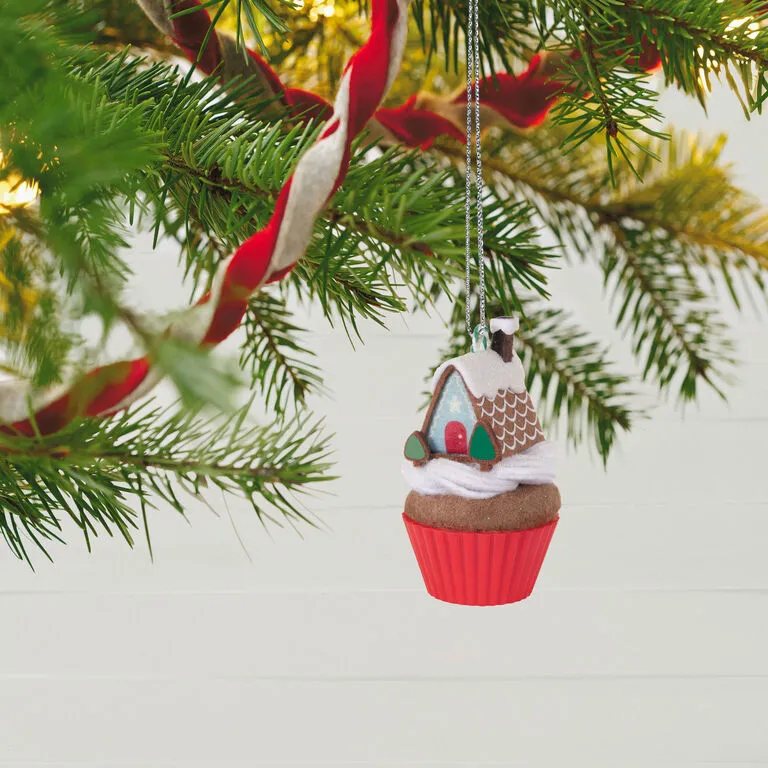 Hallmark Christmas Cupcakes Gingerbread Goodness Ornament 2 Hallmark Christmas Cupcakes Gingerbread Goodness Ornament - Image 2