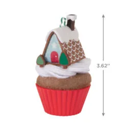 Hallmark Christmas Cupcakes Gingerbread Goodness Ornament 8 Hallmark Christmas Cupcakes Gingerbread Goodness Ornament -Hallmark Store Gingerbread House Cupcake Keepsake Ornament 1599QXR8017 03