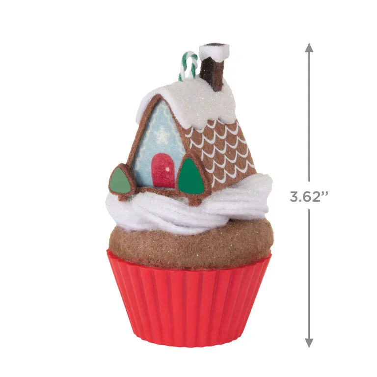 Hallmark Christmas Cupcakes Gingerbread Goodness Ornament 3 Hallmark Christmas Cupcakes Gingerbread Goodness Ornament - Image 3
