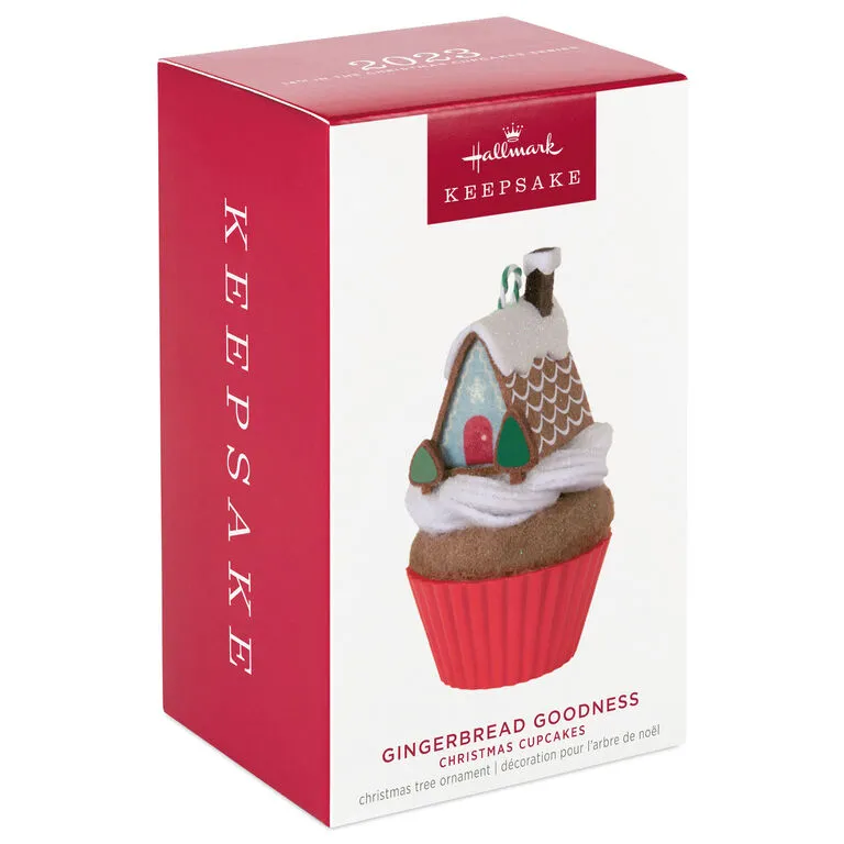 Hallmark Christmas Cupcakes Gingerbread Goodness Ornament 4 Hallmark Christmas Cupcakes Gingerbread Goodness Ornament - Image 4