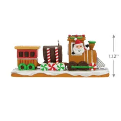 Hallmark Season’s Treatings Ornament 8 Hallmark Season’s Treatings Ornament -Hallmark Store Gingerbread Train Keepsake Ornament 1699QXR8009 03