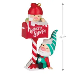 Hallmark Gnome For Christmas Ornament -Hallmark Store Gnomes Mailing Letter to Santa Keepsake Ornament 1999QXR8109 03