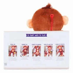 Hallmark Goin' Bananas Monkey Singing Stuffed Animal, 12" -Hallmark Store Goin Bananas Interactive Monkey Stuffed Animal With Sound 1PSB2187 05