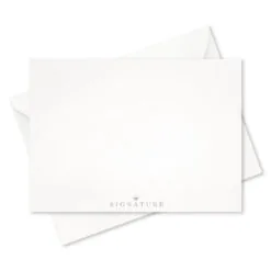 Hallmark Gold Butterfly On Pink Blank Note Cards, Box Of 8 -Hallmark Store Gold Butterfly on Pink Blank Note Cards 1499CNT1125 04