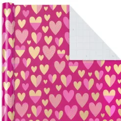 Hallmark Gold And Jewel Tones 3-Pack Wrapping Paper, 105 Sq. Ft. Total 10 Hallmark Gold And Jewel Tones 3-Pack Wrapping Paper, 105 Sq. Ft. Total -Hallmark Store Gold and Jewel Tones 3Pack Wrapping Paper Rolls 5EWR6389 04