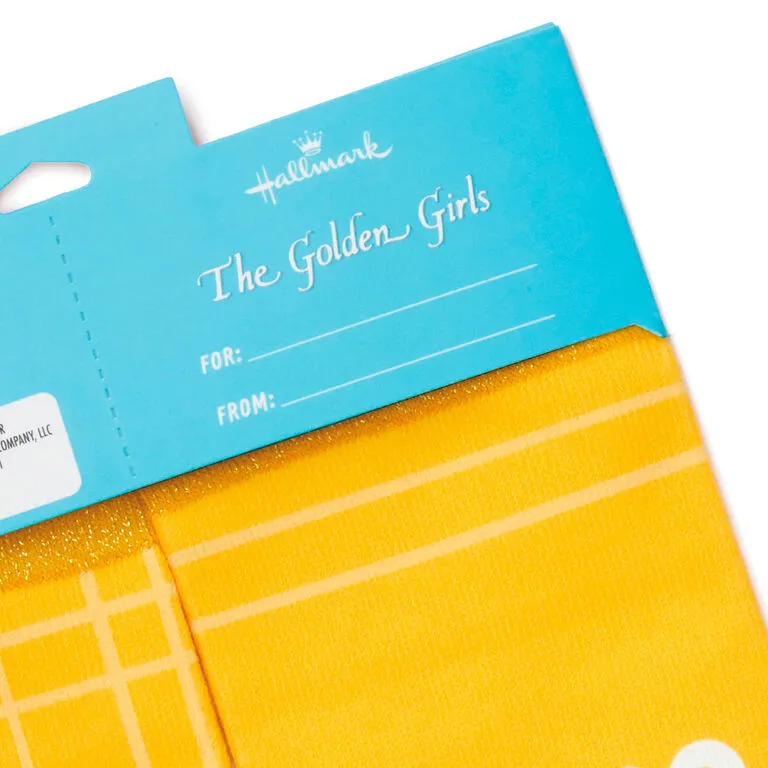 Hallmark Dorothy The Golden Girls Cheesecake Novelty Crew Socks 3 Hallmark Dorothy The Golden Girls Cheesecake Novelty Crew Socks - Image 3