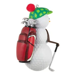 Hallmark Jolly Golfer 2023 Ornament 11 Hallmark Jolly Golfer 2023 Ornament -Hallmark Store Golf Ball Snowman Keepsake Ornament 1899QGO2939 06