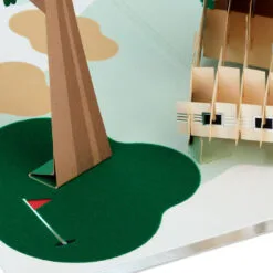 Hallmark Hope Your Day Is Good To A Tee Golf 3D Pop-Up Card 13 Hallmark Hope Your Day Is Good To A Tee Golf 3D Pop-Up Card -Hallmark Store Golf Cart Pun Good Day 3D PopUp Card 5RZH1304 05