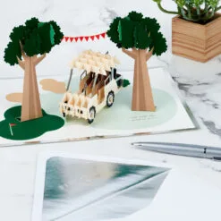 Hallmark Hope Your Day Is Good To A Tee Golf 3D Pop-Up Card 16 Hallmark Hope Your Day Is Good To A Tee Golf 3D Pop-Up Card -Hallmark Store Golf Cart Pun Good Day 3D PopUp Card 5RZH1304 08