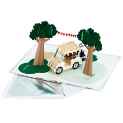 Hallmark Hope Your Day Is Good To A Tee Golf 3D Pop-Up Card 19 Hallmark Hope Your Day Is Good To A Tee Golf 3D Pop-Up Card -Hallmark Store Golf Cart Pun Good Day 3D PopUp Card 5RZH1304 2
