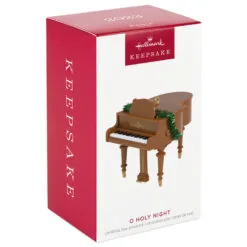 Hallmark O Holy Night Musical Ornament -Hallmark Store Grand Piano Musical Keepsake Ornament 2099QSM7849 04