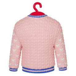 Hallmark Granddaughter Christmas Sweater 2023 Ornament -Hallmark Store Granddaughter Santa Sweater 2023 Keepsake Ornament 1399QGO2549 06