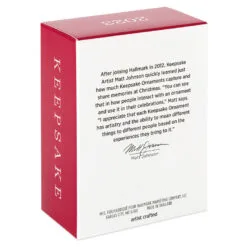 Hallmark Grandson Christmas Sweater 2023 Ornament -Hallmark Store Grandson Snowman Sweater 2023 Keepsake Ornament 1399QGO2557 05