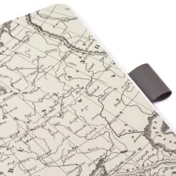 Hallmark Gray Etched Compass Faux Leather Notebook 12 Hallmark Gray Etched Compass Faux Leather Notebook -Hallmark Store Gray Etched Compass Faux Leather Notebook 1HWJ1851 06