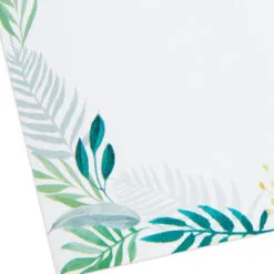 Hallmark Fern Border Stationery Set, 20 Sheets -Hallmark Store Green Ferns Writing Sheets Stationery Set 1STN1144 03
