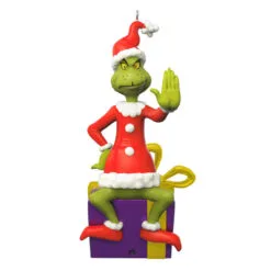 Hallmark Dr. Seuss's How The Grinch Stole Christmas!â„¢ Grinch Peekbuster Ornament With Motion-Activated Sound