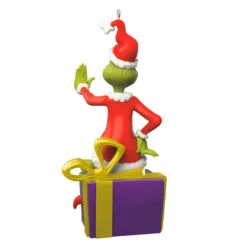Hallmark Dr. Seuss's How The Grinch Stole Christmas!™ Grinch Peekbuster Ornament With Motion-Activated Sound 11 Hallmark Dr. Seuss's How The Grinch Stole Christmas!™ Grinch Peekbuster Ornament With Motion-Activated Sound -Hallmark Store Grinch Peekbuster Keepsake Ornament 2699QXI7067 06