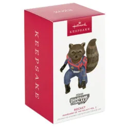 Hallmark Marvel Studios Guardians Of The Galaxy Vol. 3 Rocket Ornament -Hallmark Store Guardians 3 Rocket Keepsake Ornament 1899QXI7459 04