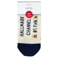 Hallmark Channel Happily Ever After Novelty Crew Socks 7 Hallmark Channel Happily Ever After Novelty Crew Socks -Hallmark Store Hallmark Channel 1 Fan Rainbows Novelty Crew Socks 1HKC2243 04