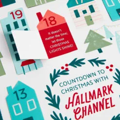 Hallmark Channel Countdown To Christmas Activity Calendar -Hallmark Store Hallmark Channel Countdown to Christmas Activity Calendar 1XKT3503 03