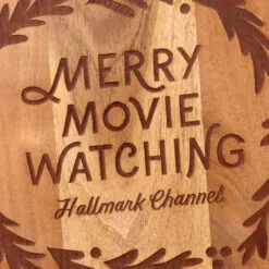 Hallmark Channel Merry Movie Watching Charcuterie Board -Hallmark Store Hallmark Channel Merry Movie Watching Charcuterie Board 1XKT3510 03