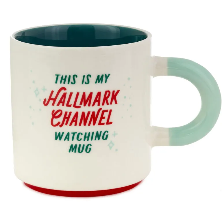 Hallmark Channel Watching Mug, 17 Oz. 1 Hallmark Channel Watching Mug, 17 Oz.