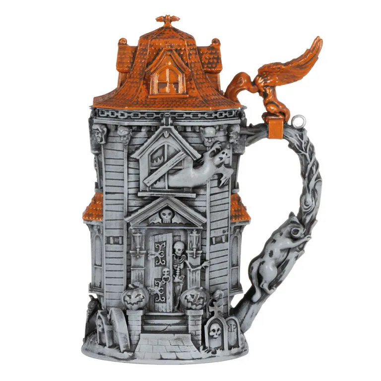 Hallmark Hoppy Halloween Beer Stein 2023 Ornament 1 Hallmark Hoppy Halloween Beer Stein 2023 Ornament