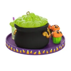 Hallmark Season's Treatings Halloween Party 2023 Ornament 11 Hallmark Season's Treatings Halloween Party 2023 Ornament -Hallmark Store Halloween Treats Tray Keepsake Ornament 1799QFO5337 06
