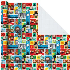 Hallmark Harry Potter™ 3-Pack Assorted Wrapping Paper, 60 Sq. Ft. Total -Hallmark Store Harry Potter Assorted Wrapping Paper Pack 5EWR2958 04